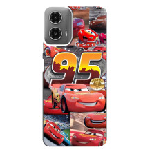 Силиконовый чехол Маквин для Motorola MOTO G34 – Коллаж Маквин