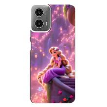 Чехол Рапунцель для Motorola MOTO G34 – Рапунцель в замке