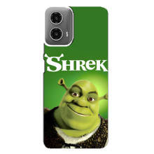 Чехол с мультфильмом Шрек на Motorola MOTO G34 – Шрек