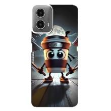 Чехол с мемом Тралалело тралала на Motorola MOTO G34 – Капучино асасино