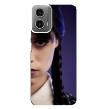 Чехол с дизайном Венздей 2 на Motorola MOTO G34 – Глаза Уэнсдей