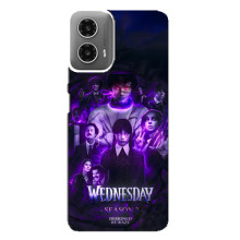 Чехол с дизайном Венздей 2 на Motorola MOTO G34