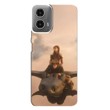 Чехол как приручить дракона на Motorola MOTO G34 – Фильм дракон