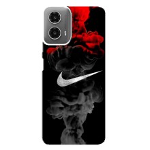 Чехол с логотипом Найк на Motorola MOTO G34