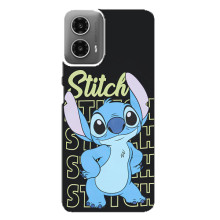 Чехол с принтом Стич на Motorola MOTO G34 – Stitch 626