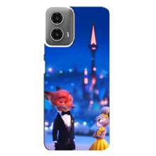 Чехол Зоотрополіс на Motorola MOTO G34 – Герои Зверополиса