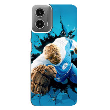 Чехол с принтом Фантастическая четверка для Motorola MOTO G34 – Существо