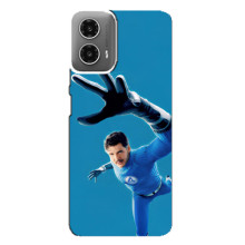 Чехол с принтом Фантастическая четверка для Motorola MOTO G34 – Мистер Фантастик