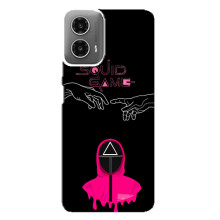 Чехол Гра в кальмара для Motorola MOTO G34 – Охранник