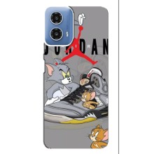 Силиконовый Чехол Nike Air Jordan на Моторола Мото джи 34 – Air Jordan