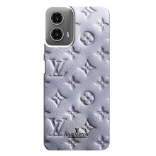 Текстурный Чехол Louis Vuitton для Моторола Мото джи 34 – Белый ЛВ