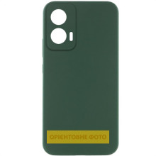 Чехол Silicone Cover Lakshmi Full Camera (AAA) для Motorola Moto G35 – Зеленый