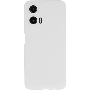 Чохол Silicone Cover Lakshmi Full Camera (AAA) для Motorola Moto G35 – Білий