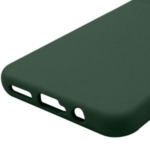 Чохол Silicone Cover Lakshmi Full Camera (AAA) для Motorola Moto G35 – Зелений