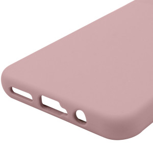 Чохол Silicone Cover Lakshmi Full Camera (AAA) для Motorola Moto G35 – Рожевий