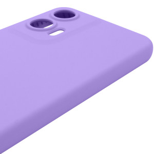 Чохол Silicone Cover Lakshmi Full Camera (AAA) для Motorola Moto G35 – Бузковий