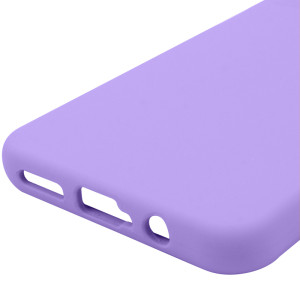 Чохол Silicone Cover Lakshmi Full Camera (AAA) для Motorola Moto G35 – Бузковий