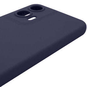 Чохол Silicone Cover Lakshmi Full Camera (AAA) для Motorola Moto G35 – Темно-синій