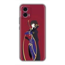 Чехлы Персонажи Аниме Наруто для Motorola Moto G35 (AlphaPrint) – Лелуш Ламперуж