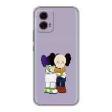 Чохли для Motorola Moto G35 - Bearbrick Louis Vuitton (PREMIUMPrint) (Дружба Беарбрік)