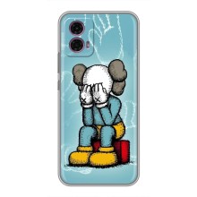 Чохли для Motorola Moto G35 - Bearbrick Louis Vuitton (PREMIUMPrint) (Плач Bearbrick)