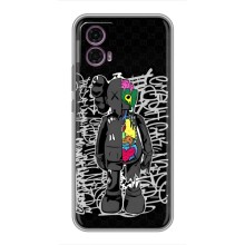 Чохли для Motorola Moto G35 - Bearbrick Louis Vuitton (PREMIUMPrint) (Стиль Bearbrick)