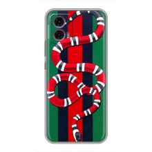 Чохли  GUCCI для Моторола Мото Джі85 (AlphaPrint) (Gucci змія)