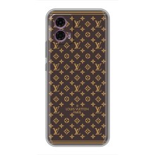 Чехлы Луи Витон для Motorola Moto G35 (AlphaPrint - LOUIS VUITTON) (обои LV)