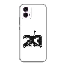 Чехлы для Motorola Moto G35 - с картинкой JORDAN (AlphaPrint) (Jordan 23)
