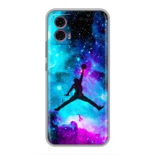 Чехлы для Motorola Moto G35 - с картинкой JORDAN (AlphaPrint) (Яркий Джордан)