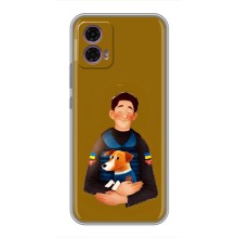 Чехлы с картинкой собаки Патрон для Motorola Moto G35 (AlphaPrint) (ЗСУ Патрон)
