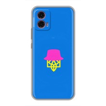 Чехлы для Motorola Moto G35  Укр. Символика (AlphaPrint) (Шапка на гербу)
