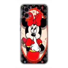 Чехол Disney Mouse Motorola Moto G35 (PREMIUMPrint) – Минни Маус ЛВ