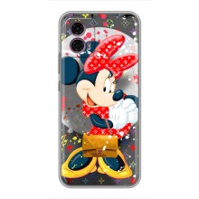 Чехол Disney Mouse Motorola Moto G35 (PREMIUMPrint) – Minni с бантиком