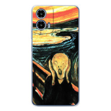 Чехол для смартфона Motorola Moto G35 Художественное Искусство (Крик Мунка)