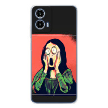Чехол для смартфона Motorola Moto G35 Художественное Искусство (Монна Лиза)