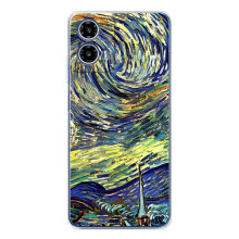 Чехол для смартфона Motorola Moto G35 Художественное Искусство (Звездная ночь)