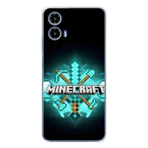 Чехол майнкрафт для Motorola Moto G35 – MineCraft 2