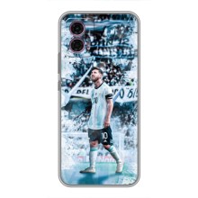 Чехол Месси футболист для Motorola Moto G35 – Месси в Аргентине