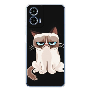 Чохол на тематику: Коти для Motorola Moto G35 – Погляд кота