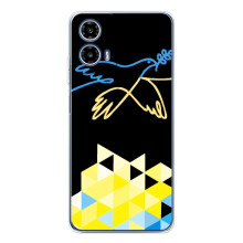 Чохол на Motorola Moto G35 (Український дизайн) (Мир для Укрїни)