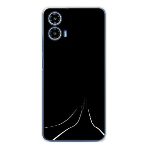Чехол с картинками на черном фоне для Motorola Moto G35 – Дорога