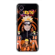 Чохли з принтом НАРУТО на Motorola Moto G35 (Naruto герой)