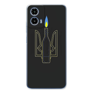 Чехол с картинкой (Патриотический ГЕРБ) на Motorola Moto G35 – Герб - Молотова