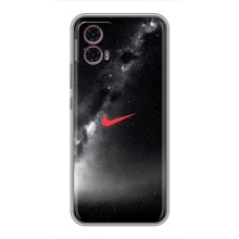 Чохол для Motorola Moto G35 - з принтом Найк (AlphaPrint) (Найк червоний)