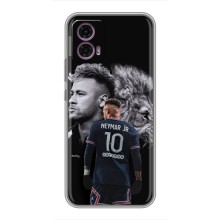 Чехол Неймар для Motorola Moto G35 (AlphaPrint) (Неймар Лев)
