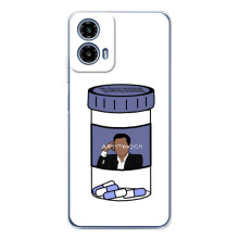 Чохол Українські знаменитості для Motorola Moto G35 – Заспокійливе