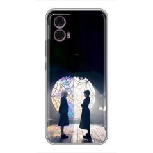 Чохли Венсдей на Motorola Moto G35 Уенсдей (AlphaPrint) (Венздей та Інід)