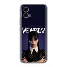 Чохли Венсдей на Motorola Moto G35 Уенсдей (AlphaPrint) (Wednesday)