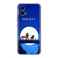 Чехол Король лев на Моторола Мото Джи85 – Хакуна Матата